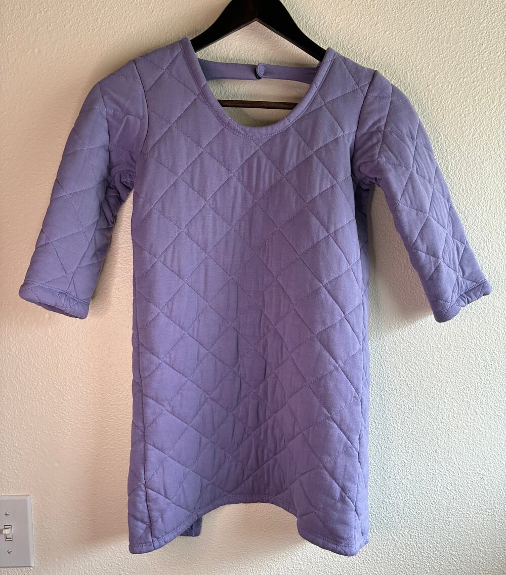 Buckle Me Baby Purple Car Seat Blankie Bamboo | 2T - 3T